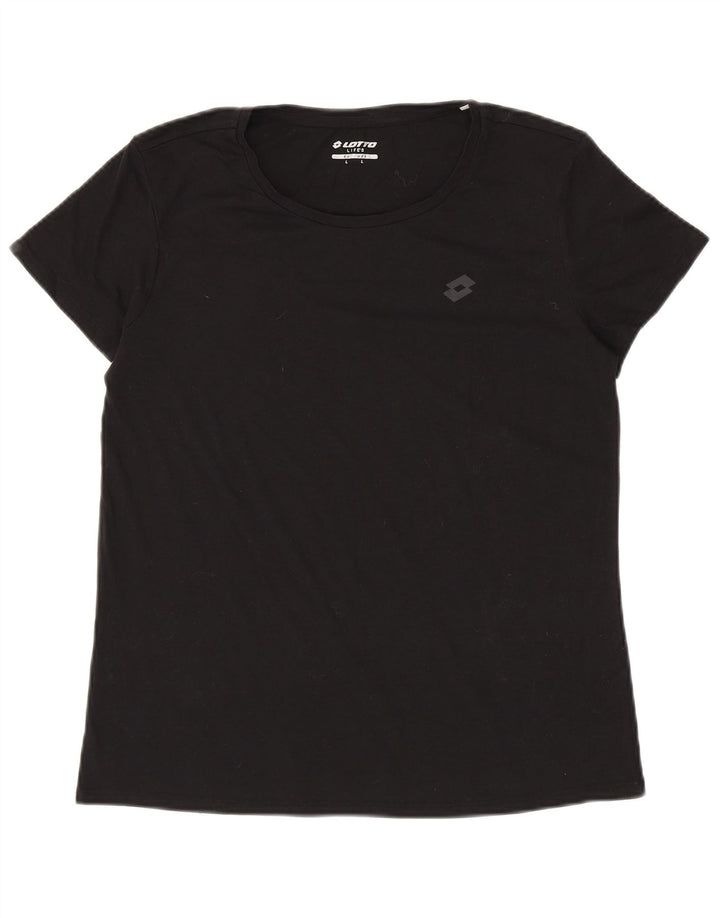 LOTTO Camiseta para mujer Top UK 46 Large Black
