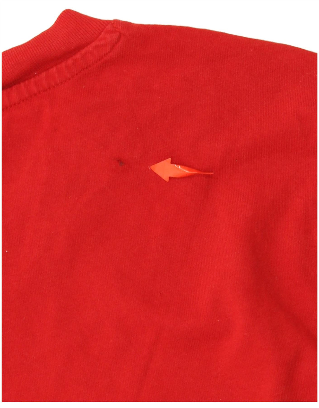 ADIDAS Camiseta gráfica para hombre Top XL Rojo Colorblock Algodón