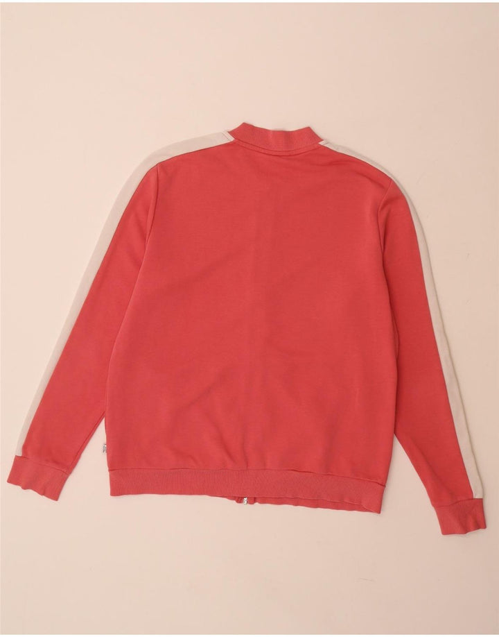 PUMA Chaqueta de chándal para mujer UK 18 XL Algodón color block rosa