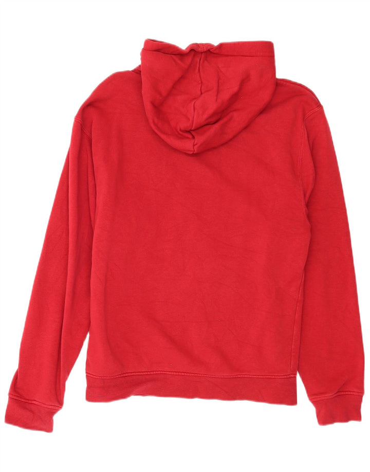 Jordan - Sudadera con capucha para hombre, talla pequeña, algodón rojo