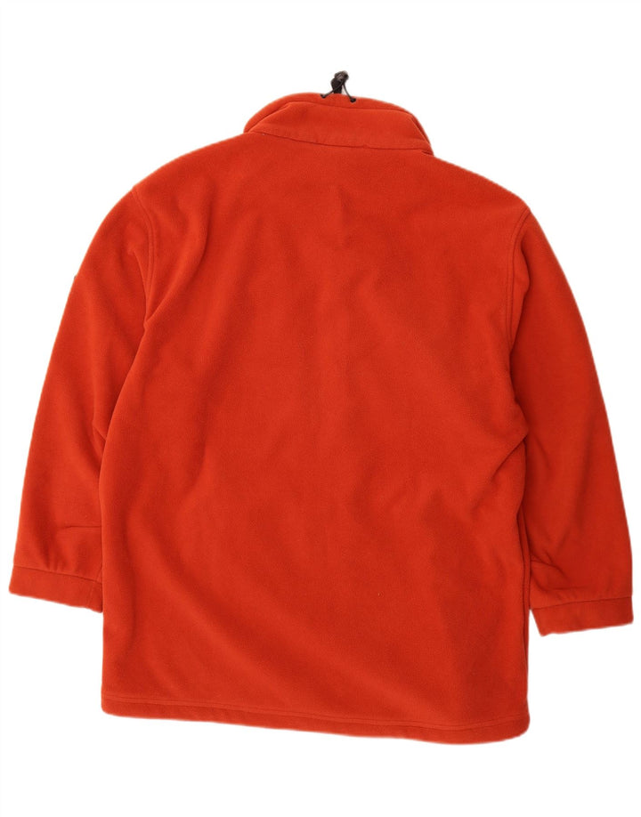 JACK WOLFSKIN Chaqueta polar para hombre ES 44 XL Naranja Poliéster