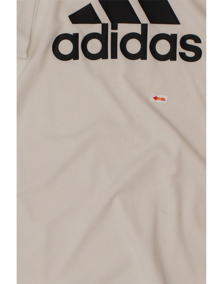ADIDAS Camiseta Niño Graphic Top 11-12 Años Blanco Poliéster