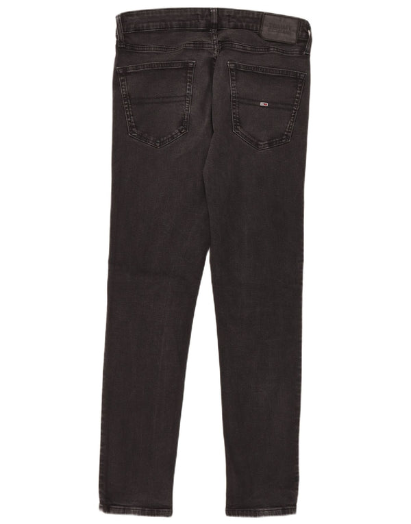 TOMMY HILFIGER Vaqueros ajustados Austin para hombre W32 L32 Algodón negro