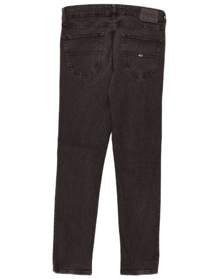 TOMMY HILFIGER Vaqueros ajustados Austin para hombre W32 L32 Algodón negro