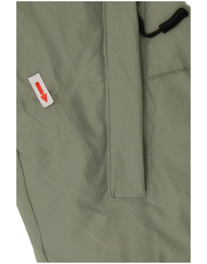Fila Chaqueta acolchada con capucha para hombre UK 40 Large Poliamida verde