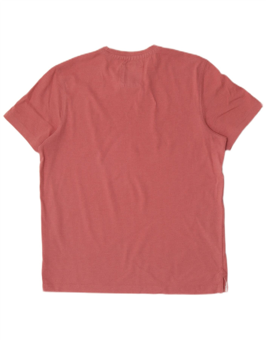 CREW CLOTHING Camiseta para hombre Top Algodón rosa medio