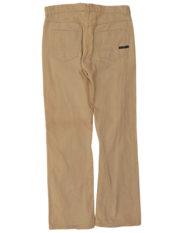 Sergio Tacchini Pantalón Casual Recto Hombre W32 L30 Algodón Beige