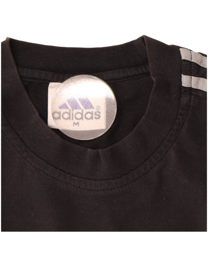 Camiseta Adidas Hombre Top Medium Negro Algodón