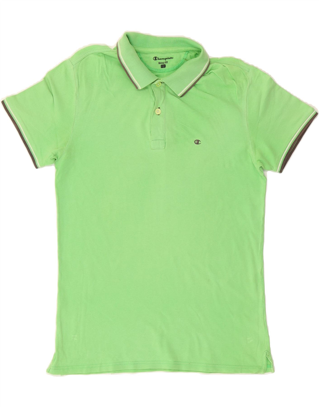 Mens Polo Shirt Large Vintage Champion and Second-Hand Champion from Messina Hembry 