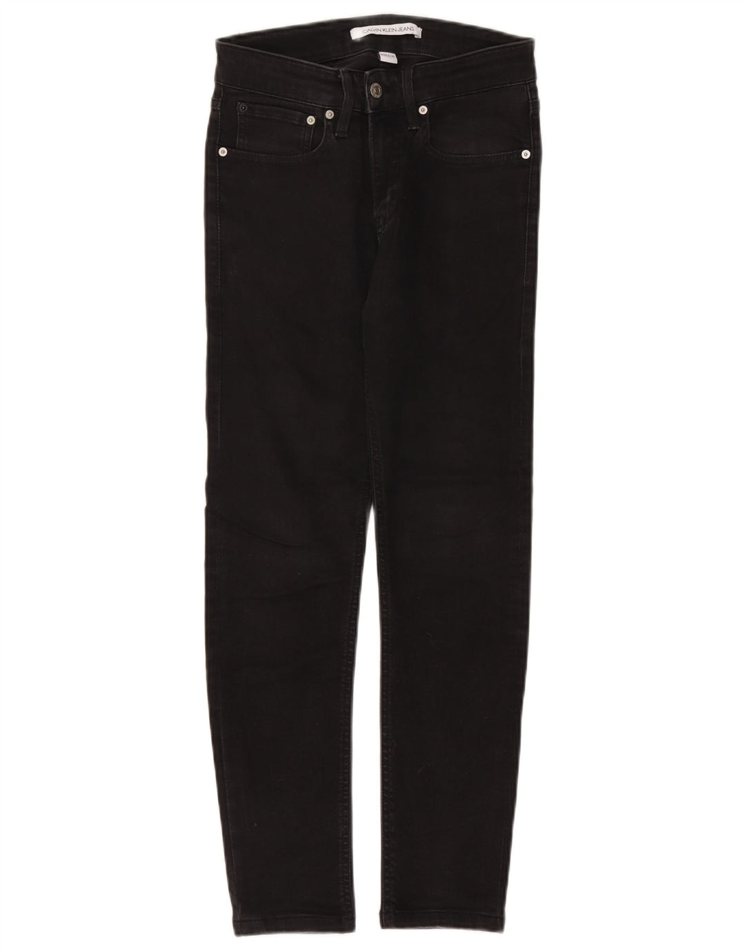 Calvin Klein Jeans Slim para Mujer W29 L26 Algodón Negro