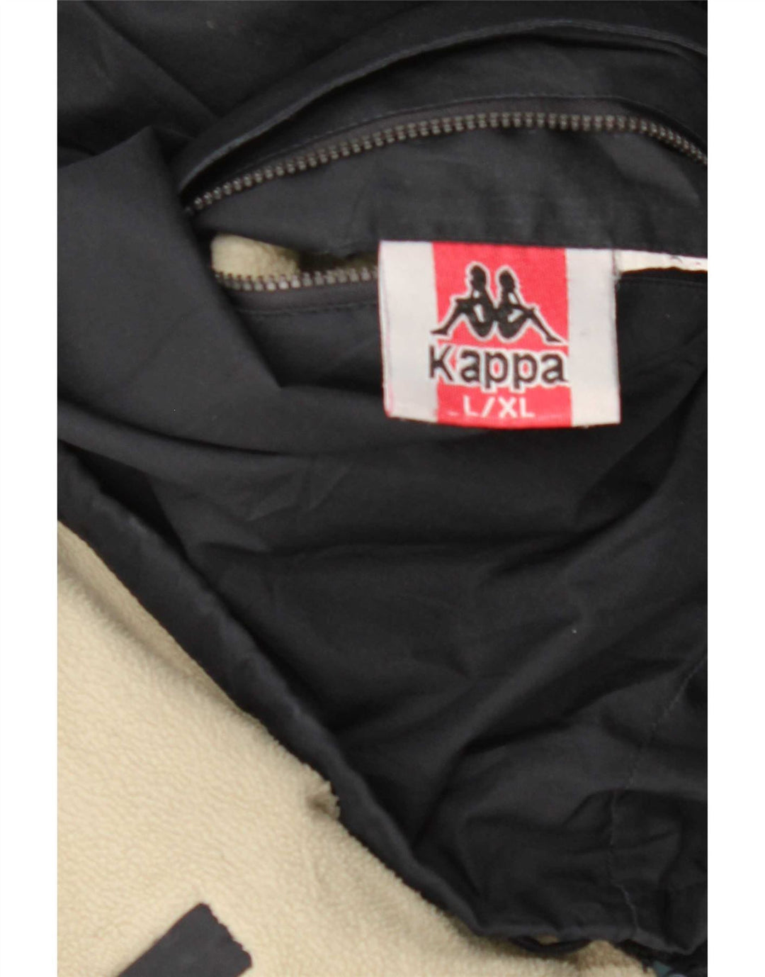 Kappa Chaqueta Reversible Mujer UK 42 XL Azul Marino
