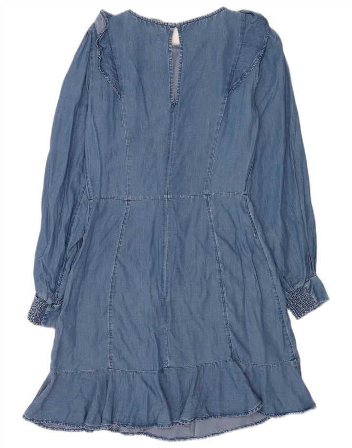 Vestido vaquero Oasis para mujer UK 8 Small Blue Lyocell