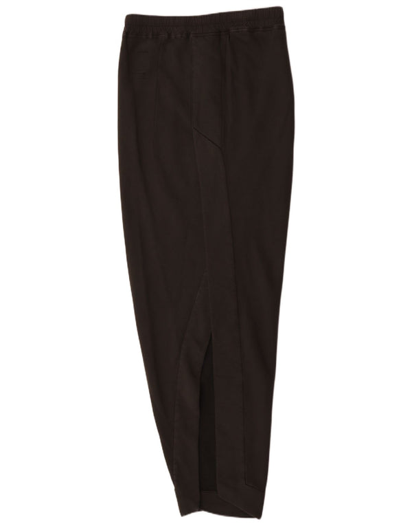 Rick Owens Falda larga para mujer pequeña W28 algodón gris