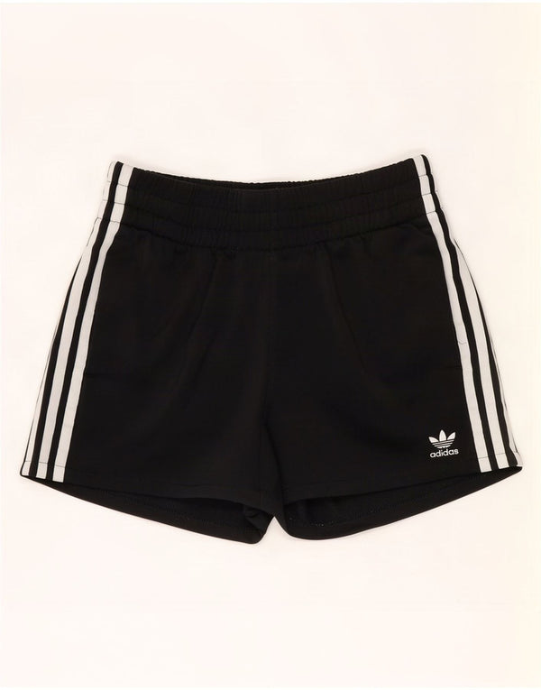 Adidas Pantalones cortos deportivos para mujer UK 10 Small Black Poliéster