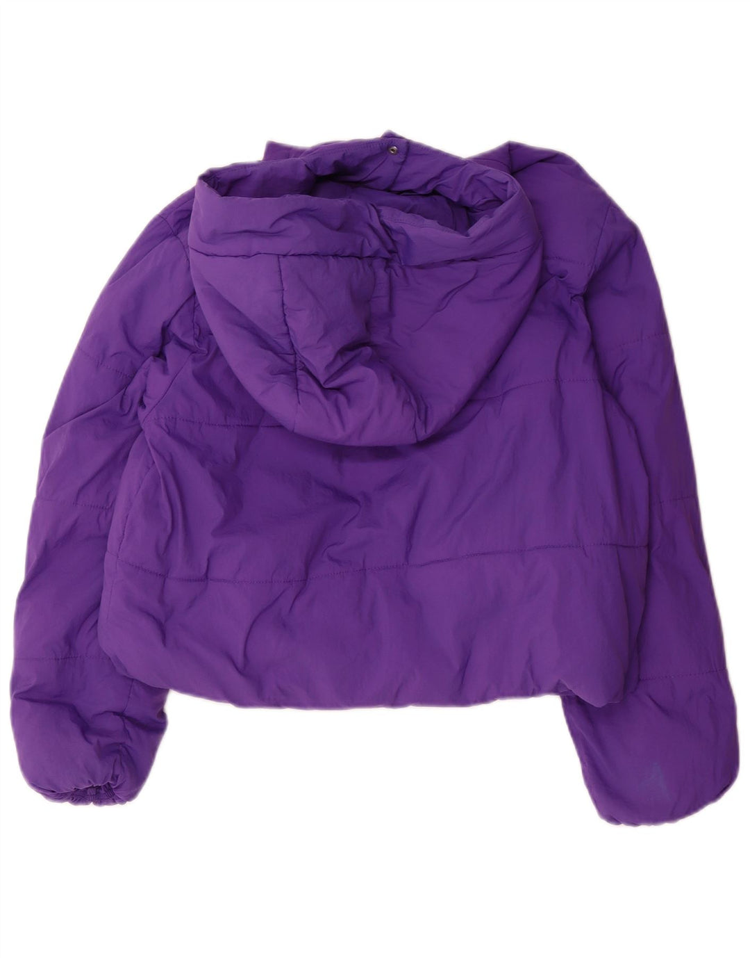 Zara Anorak Niña Con Capucha 13-14 Años Morado Poliéster