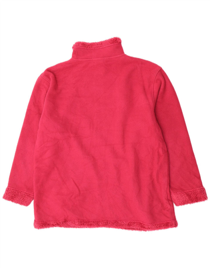 Chaqueta polar extragrande Essentials para mujer UK 18 XL Poliéster rosa