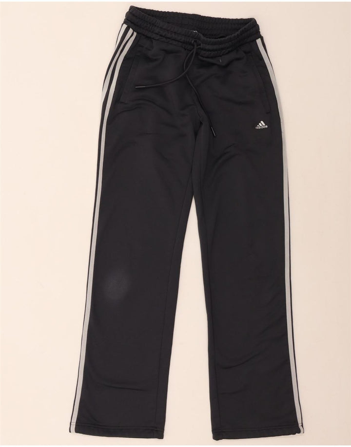 Adidas Pantalones de chándal para mujer UK 12 Poliéster gris medio