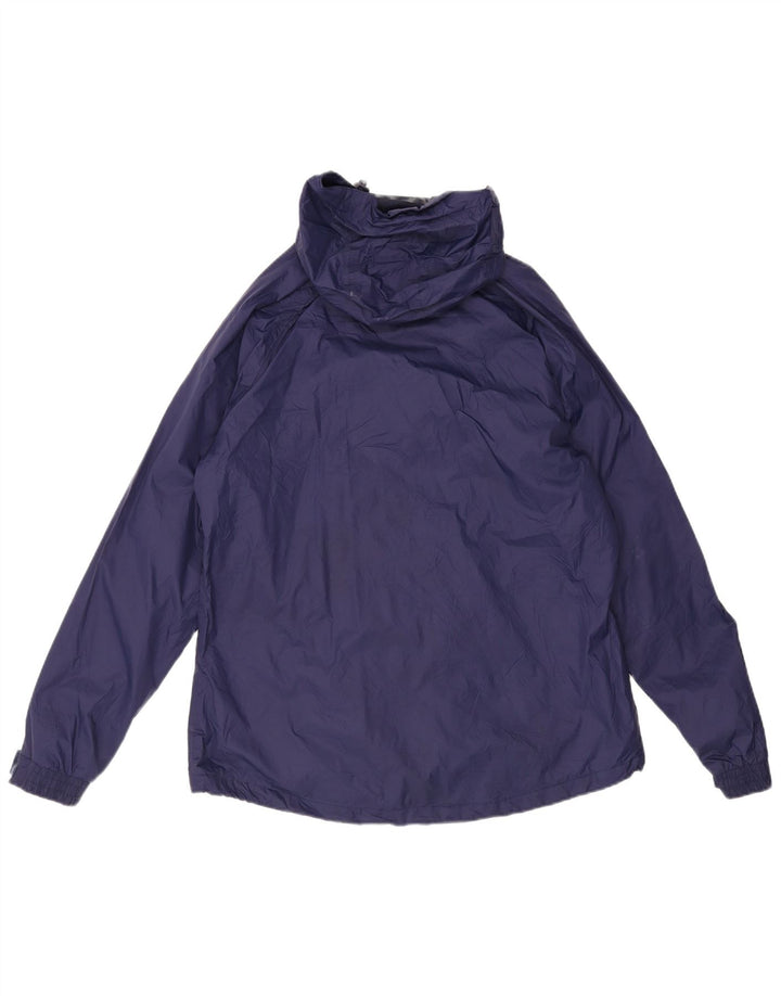 Chaqueta impermeable con capucha para mujer Mountain Warehouse UK 46 Large Nylon azul marino