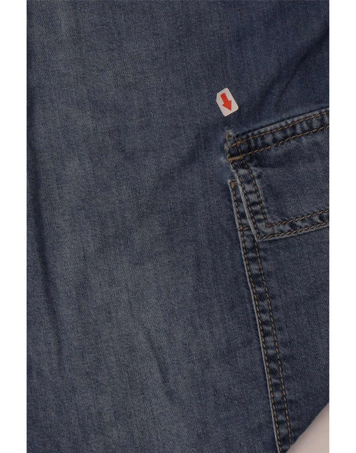 Carrera Mens 629 Cargo Denim Shorts IT 48 Medium W32 Azul Algodón