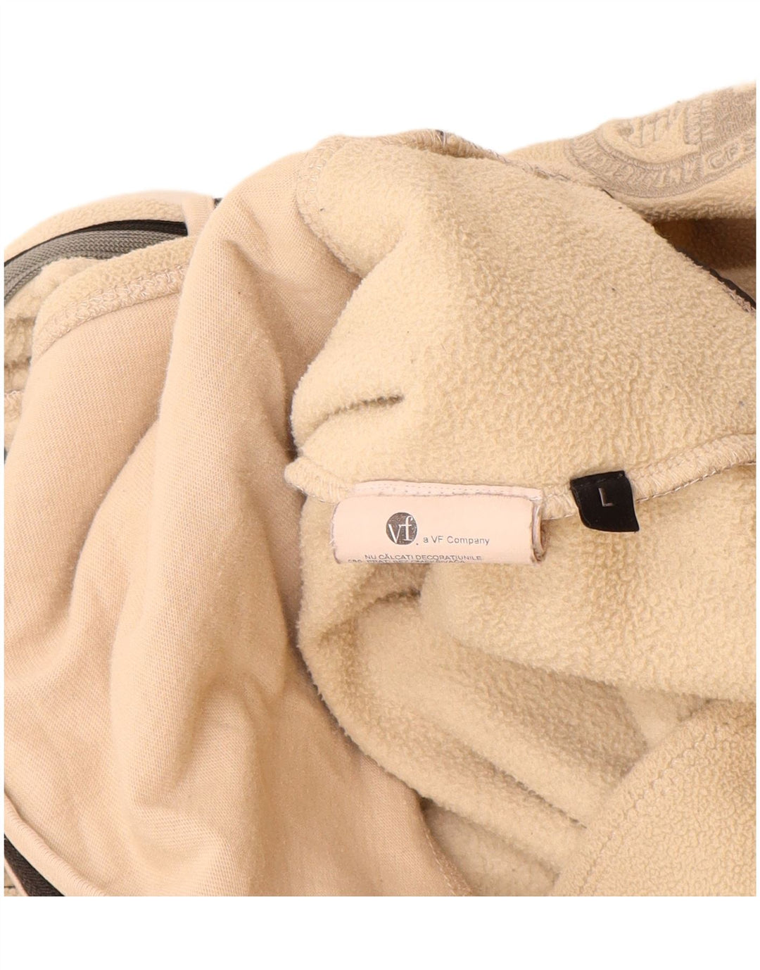 NAPAPIJRI Chaqueta polar para mujer UK 44 Large Beige Colorblock Poliéster