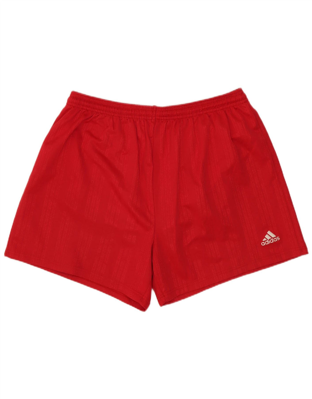 Pantalones cortos deportivos ADIDAS para hombre, poliéster rojo grande