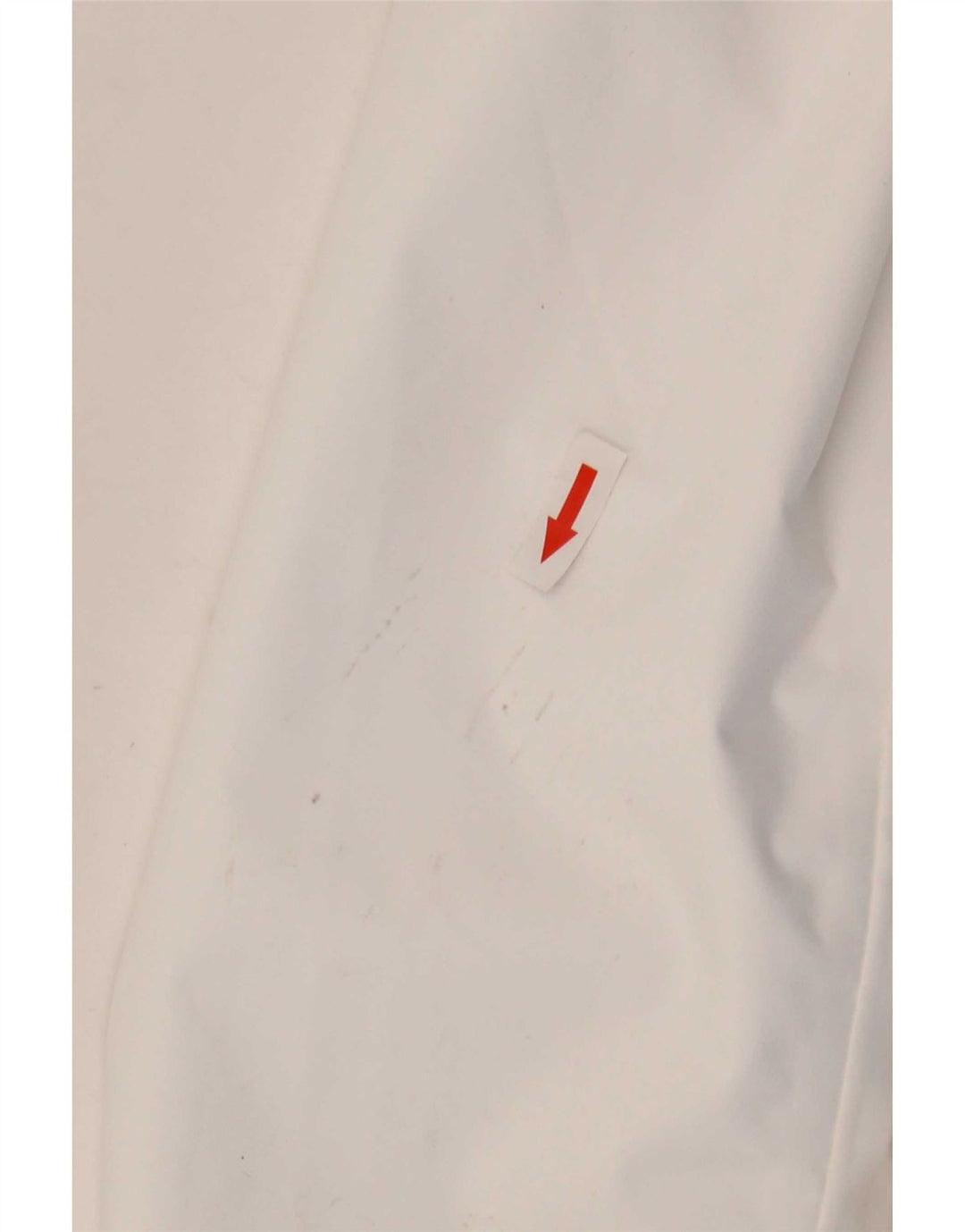 Helly Hansen Chaqueta impermeable con capucha gráfica para mujer UK 10 Small White Poliéster