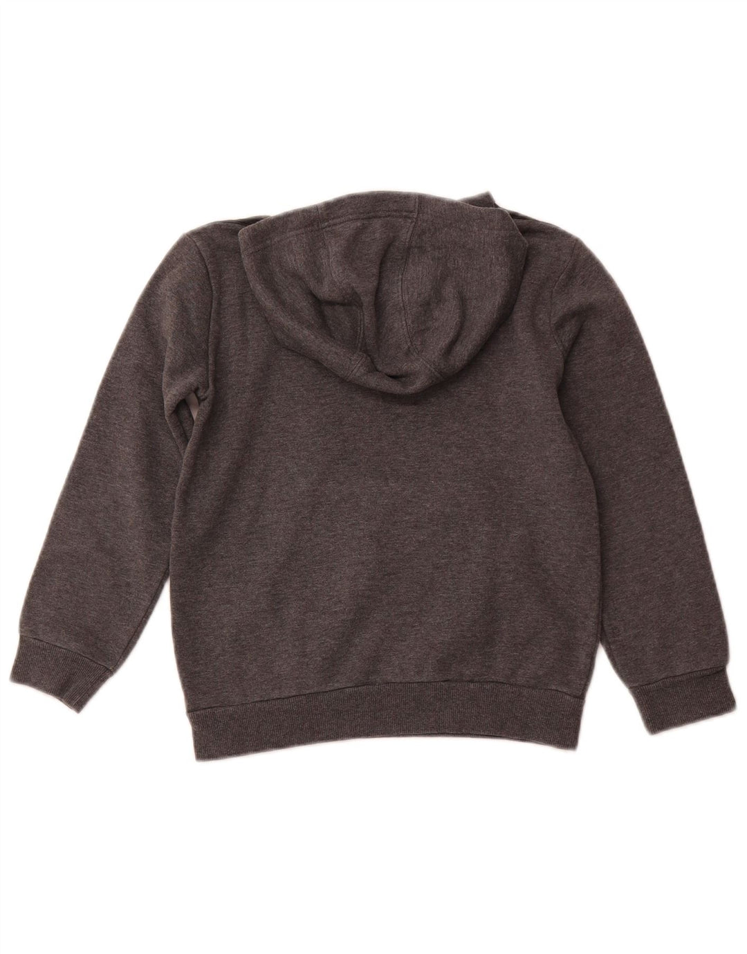 ADIDAS Sudadera con capucha gráfica para niños 7-8 años Algodón gris