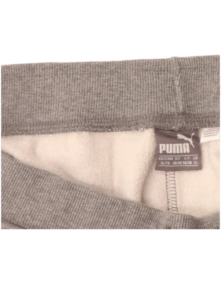 PUMA Pantalón de Chándal Hombre XL Algodón Gris