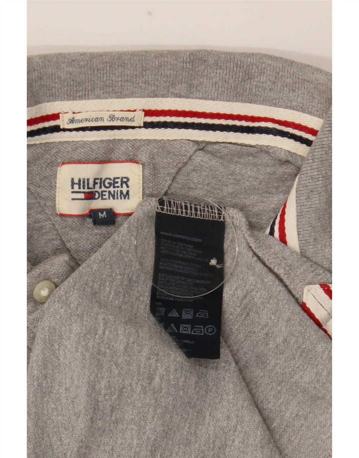 Polo Tommy Hilfiger Hombre Algodón Gris Medio