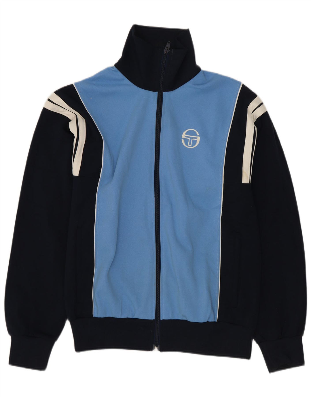 SERGIO TACCHINI Chaqueta superior de chándal para mujer IT 44 Azul marino mediano