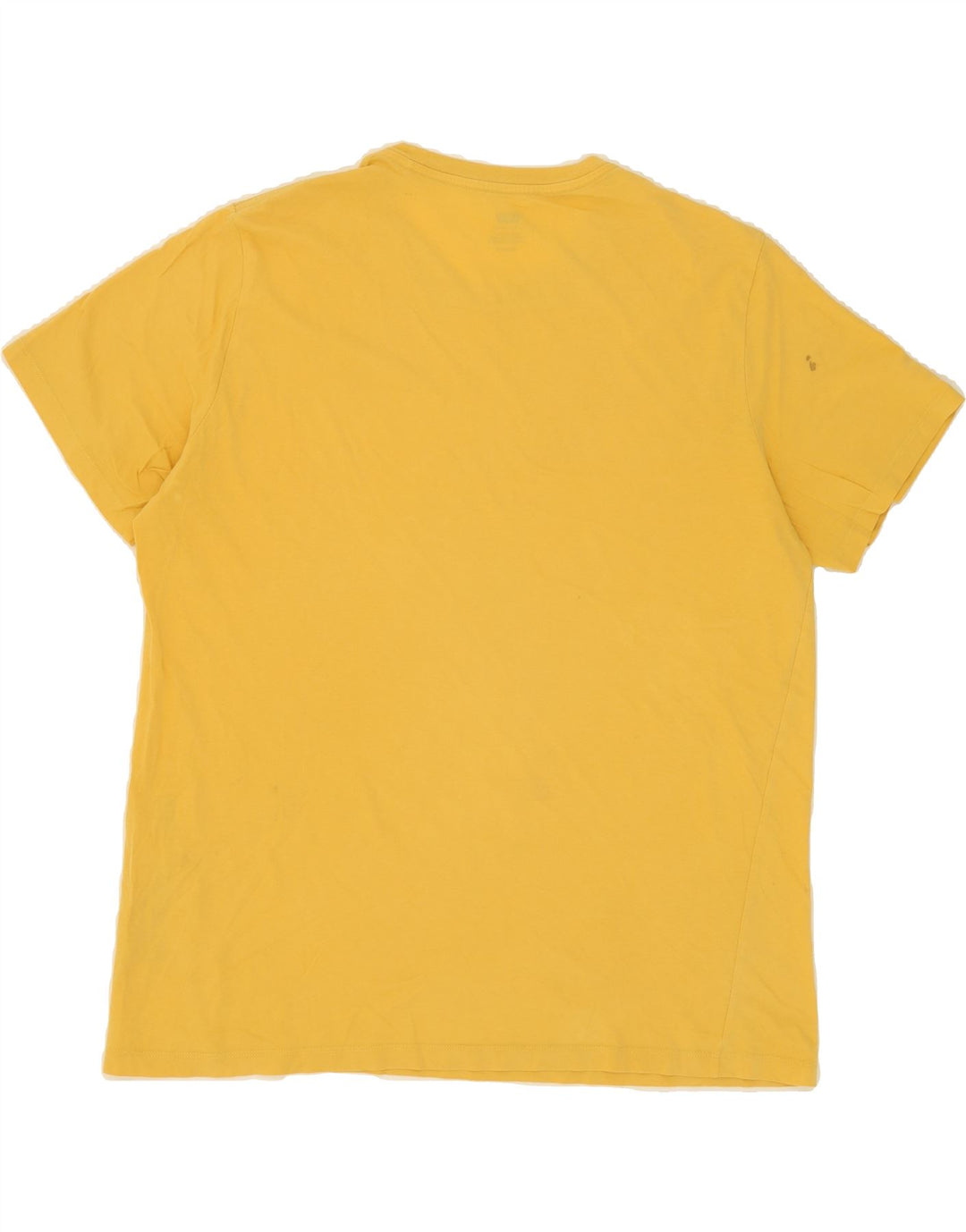 LEVI'S Mens T-Shirt Top XL Yellow Cotton Vintage Levi's and Second-Hand Levi's from Messina Hembry 