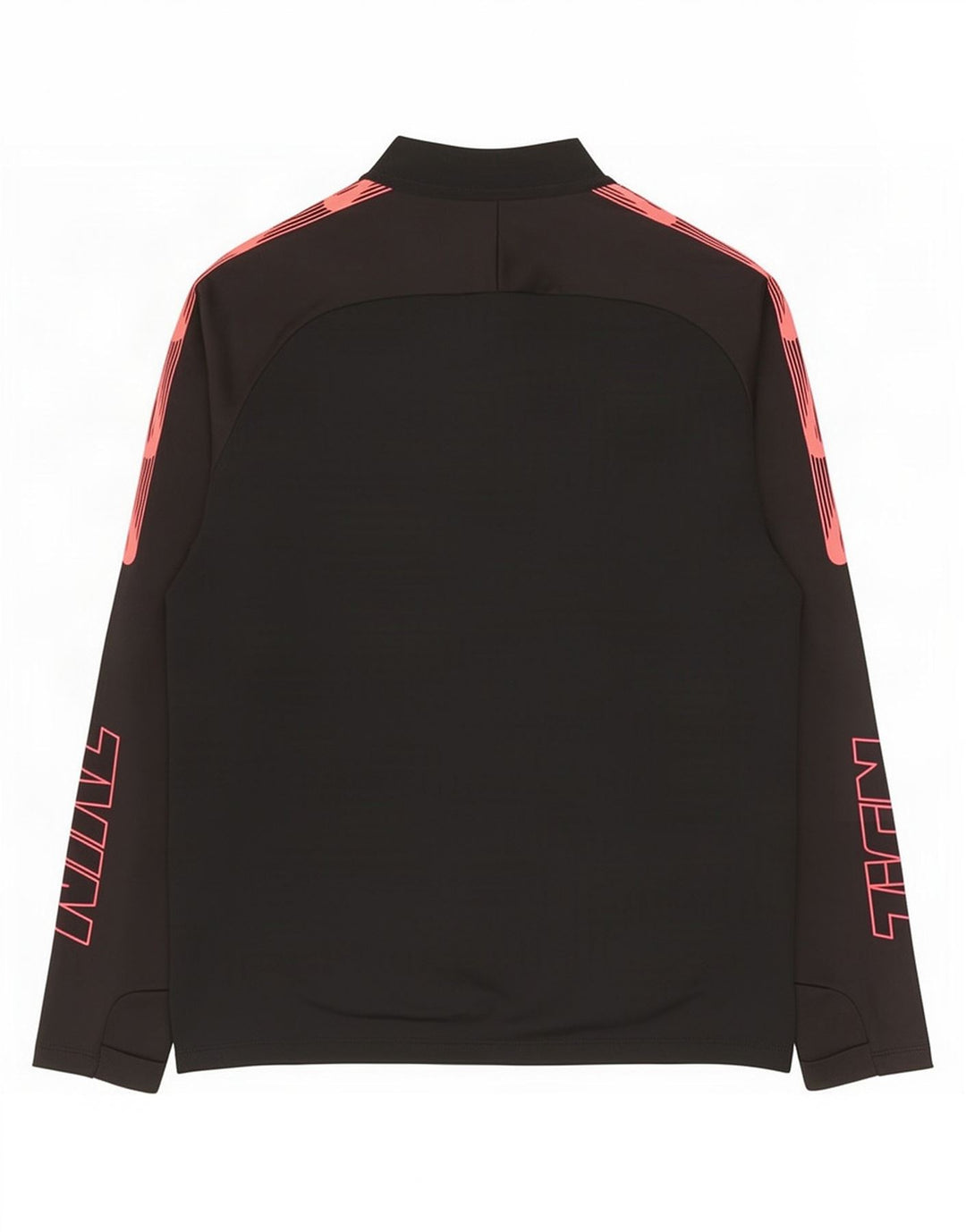 Nike Dri Fit - Chándal con cremallera y cuello para hombre, color negro mediano