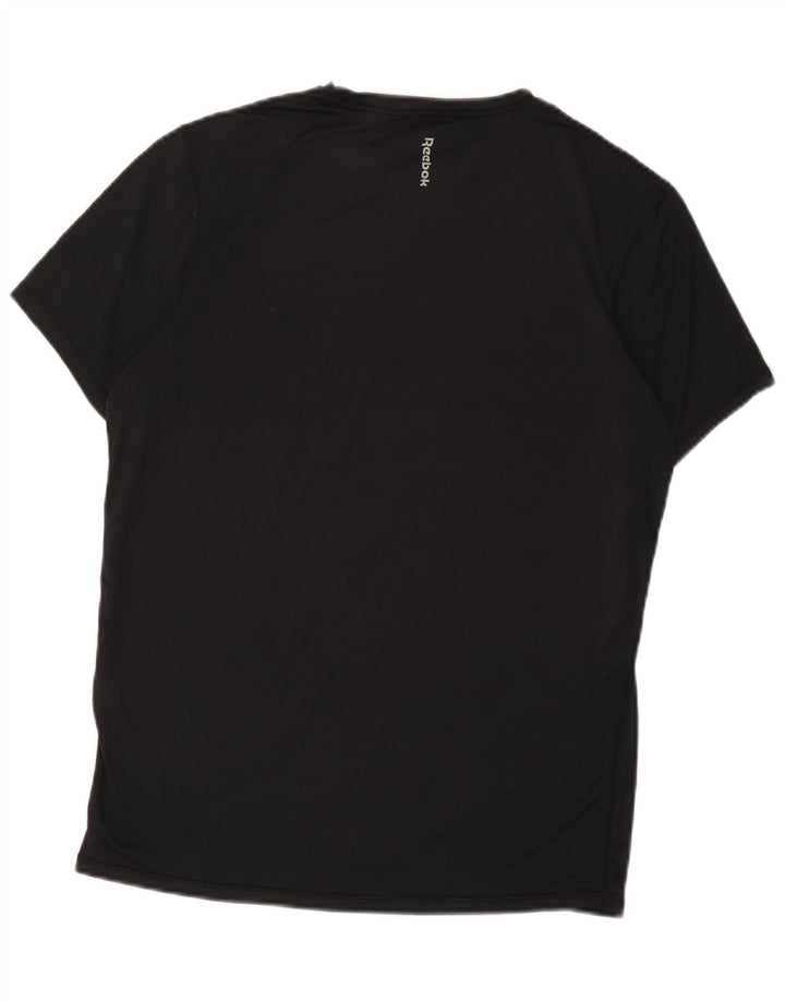 Camiseta Reebok Hombre Top Medium Negro Poliéster