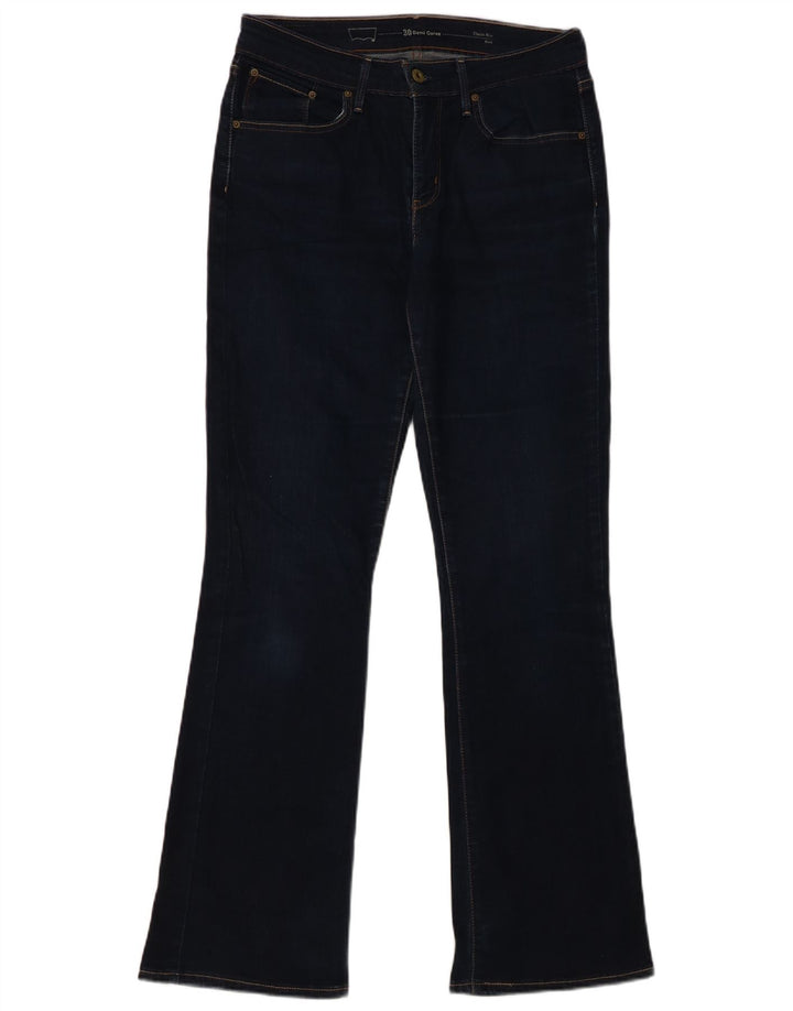 LEVI'S Vaqueros Demi Curve Classic Rise Bootcut para mujer W30 L32 Azul marino