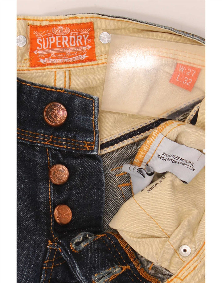 Vaqueros Superdry Cargo Bootcut para hombre W27 L32 Algodón azul marino