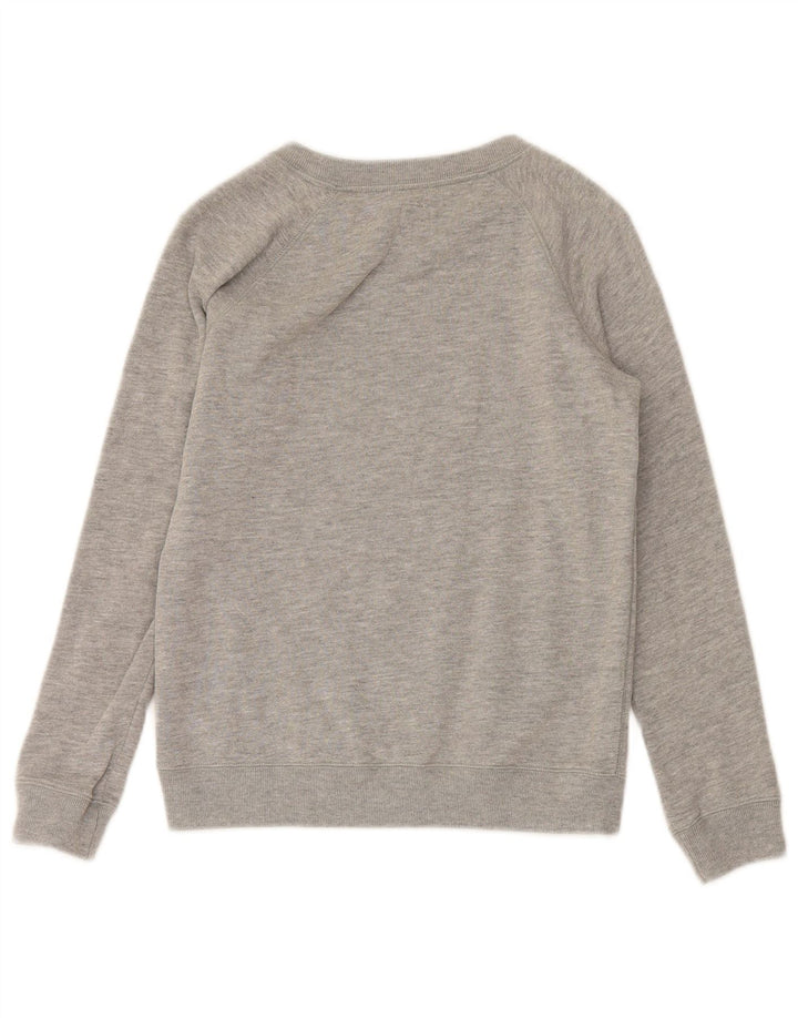 JACK WILLS Womens Sweatshirt Jumper UK 8 Small Grey Cotton
