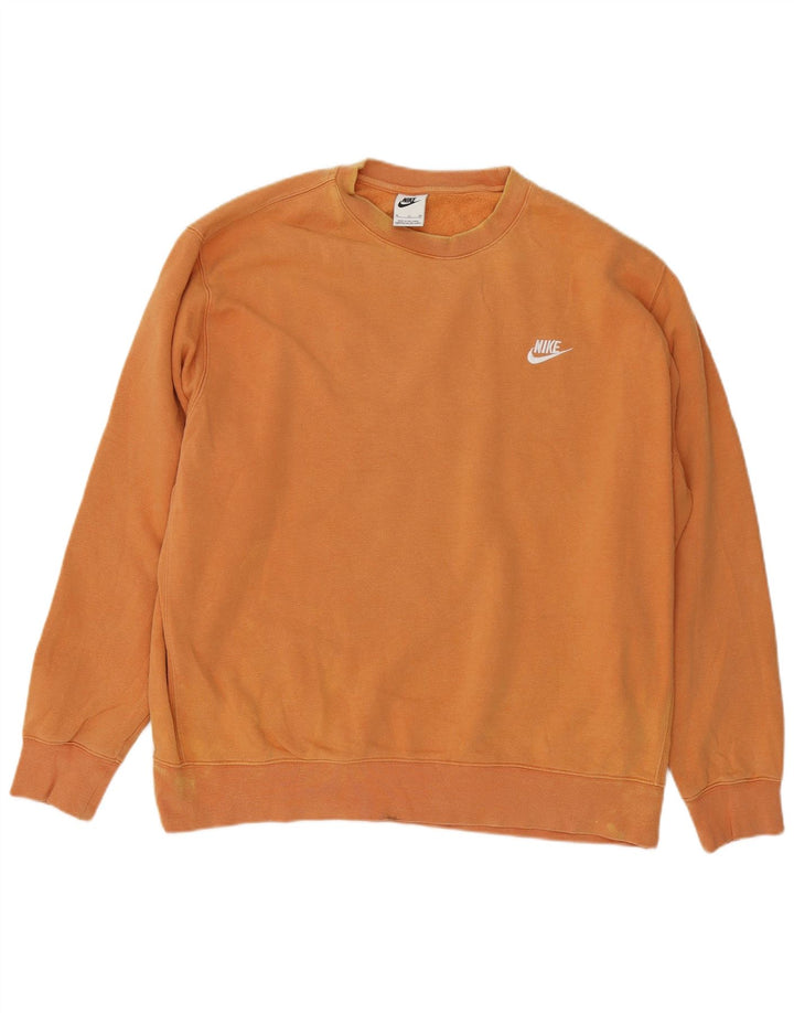 Sudadera Nike Hombre Jumper XL Naranja Algodón