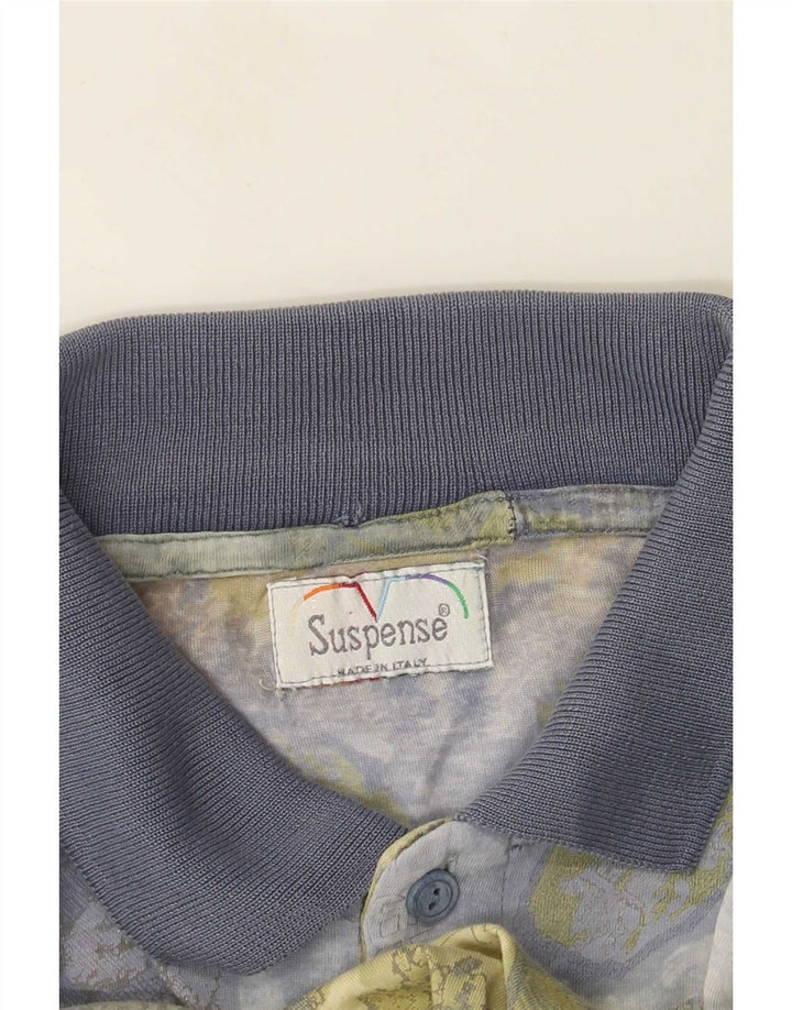 Polo Suspense Hombre Grande Multicolor Geométrico