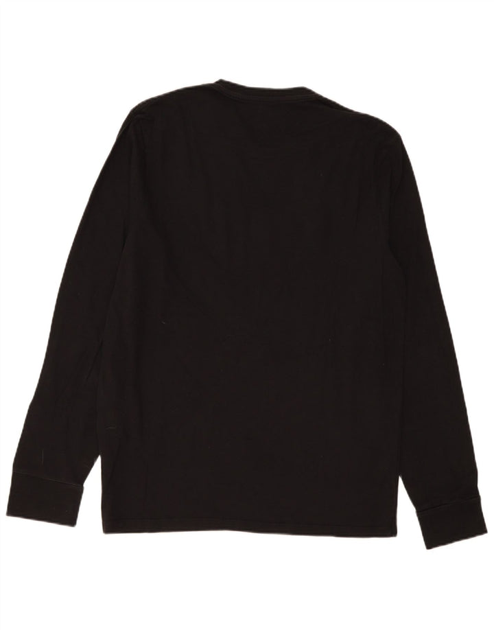 Levi's Hombre Graphic Top Manga Larga Algodón Negro Mediano