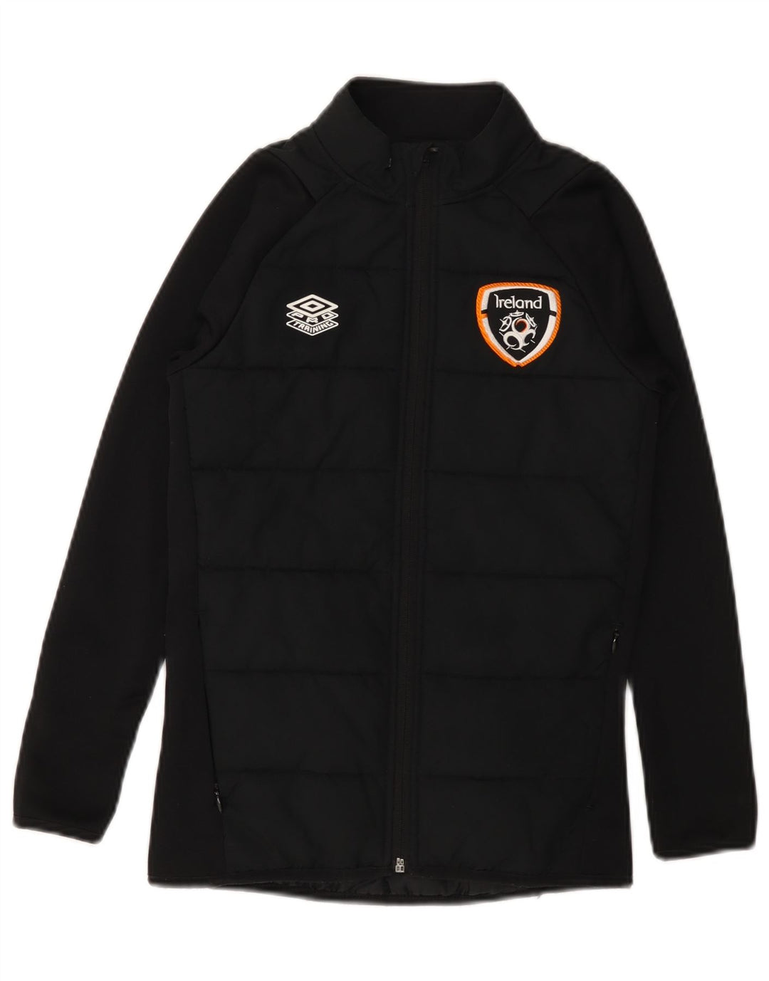 UMBRO Chaqueta Acolchada Irlanda Niñas 8-9 Años Small Negro Poliéster