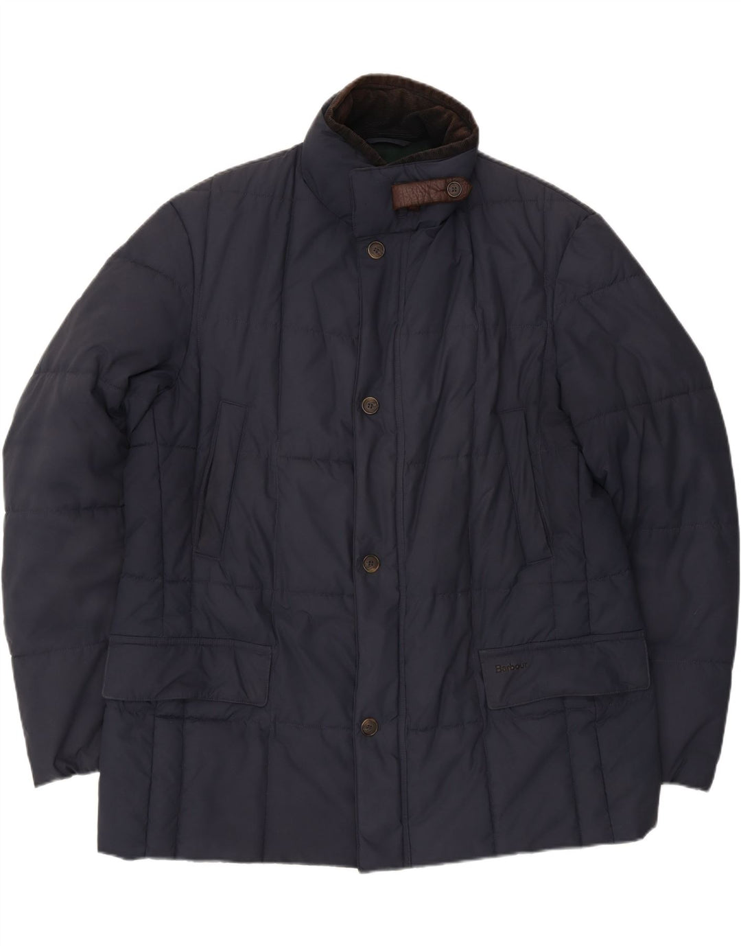 Barbour Chaqueta acolchada para hombre UK 42 XL Poliéster azul marino