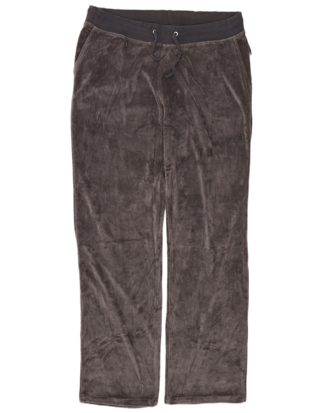 CHAMPION Pantalones de chándal de terciopelo para mujer UK 18 XL Algodón gris