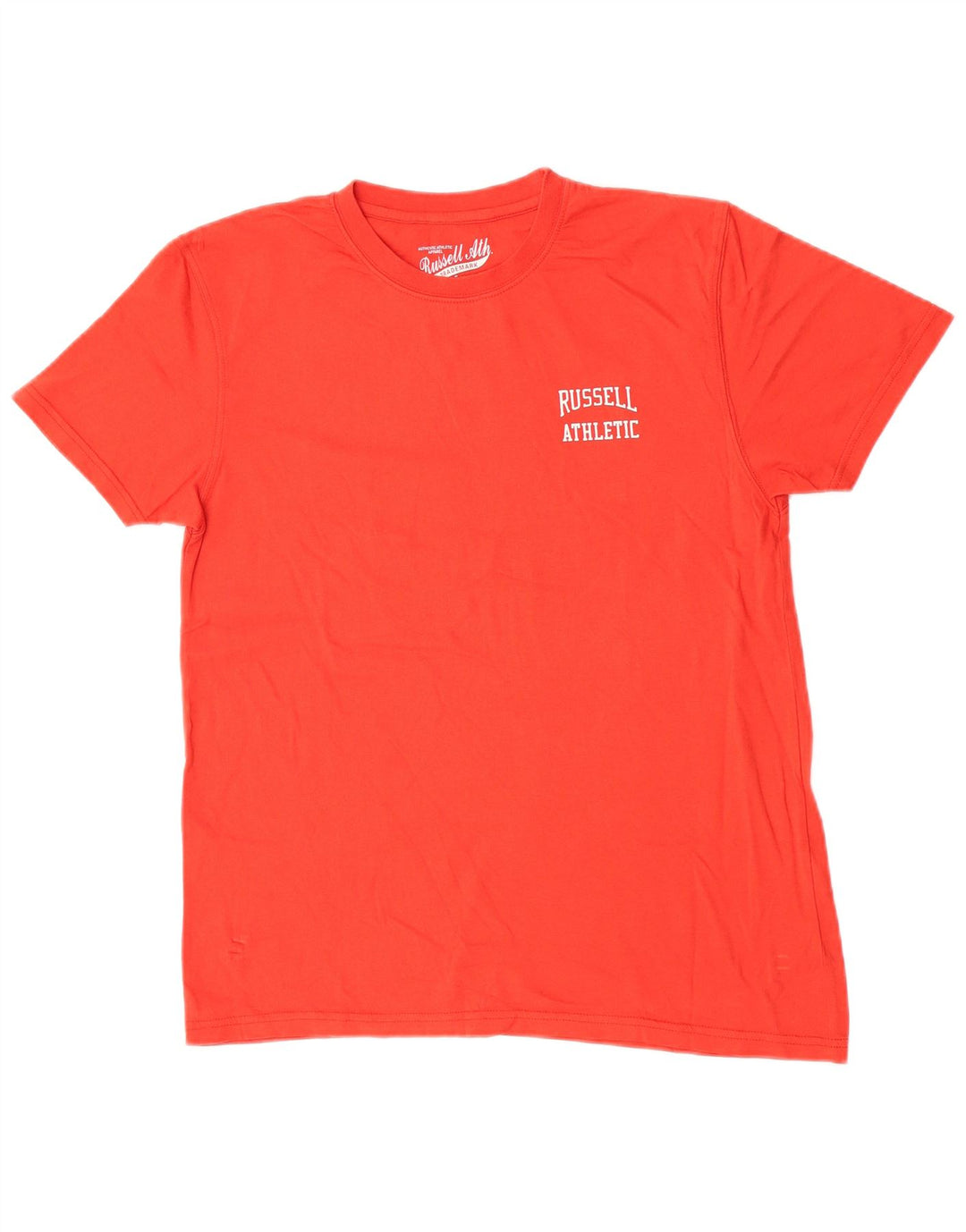 Russell Athletic - Camiseta gráfica para hombre, talla pequeña, algodón rojo