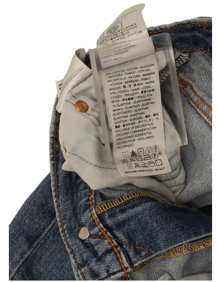 Levi's Hombre 512 Slim Jeans W30 L30 Algodón Azul