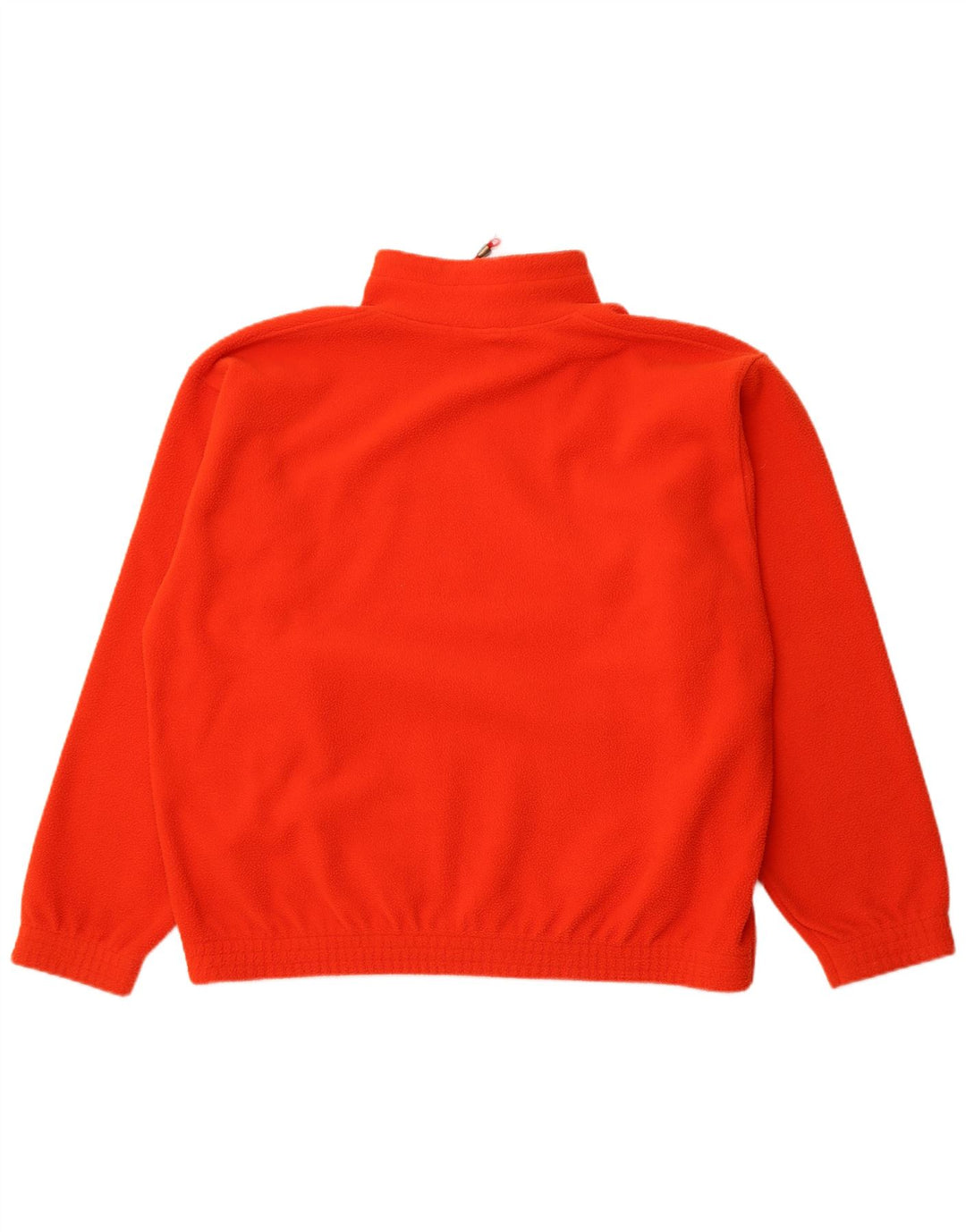 Gymnasium Jersey polar con cuello y cremallera para hombre XL Poliéster naranja