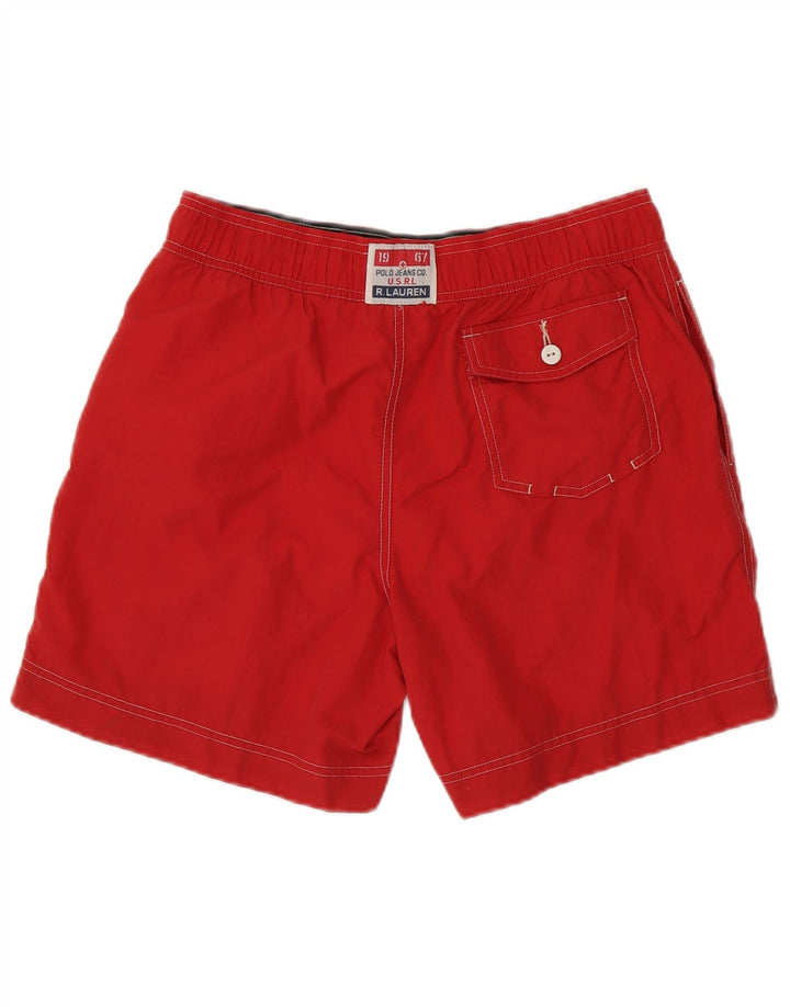 POLO RALPH LAUREN Bañador gráfico para hombre Poliéster rojo medio