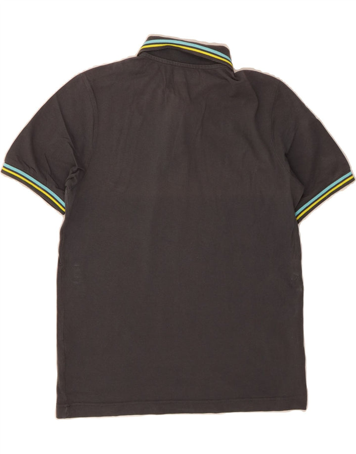 KAPPA Mens Polo Shirt Small Grey Cotton Vintage Kappa and Second-Hand Kappa from Messina Hembry 