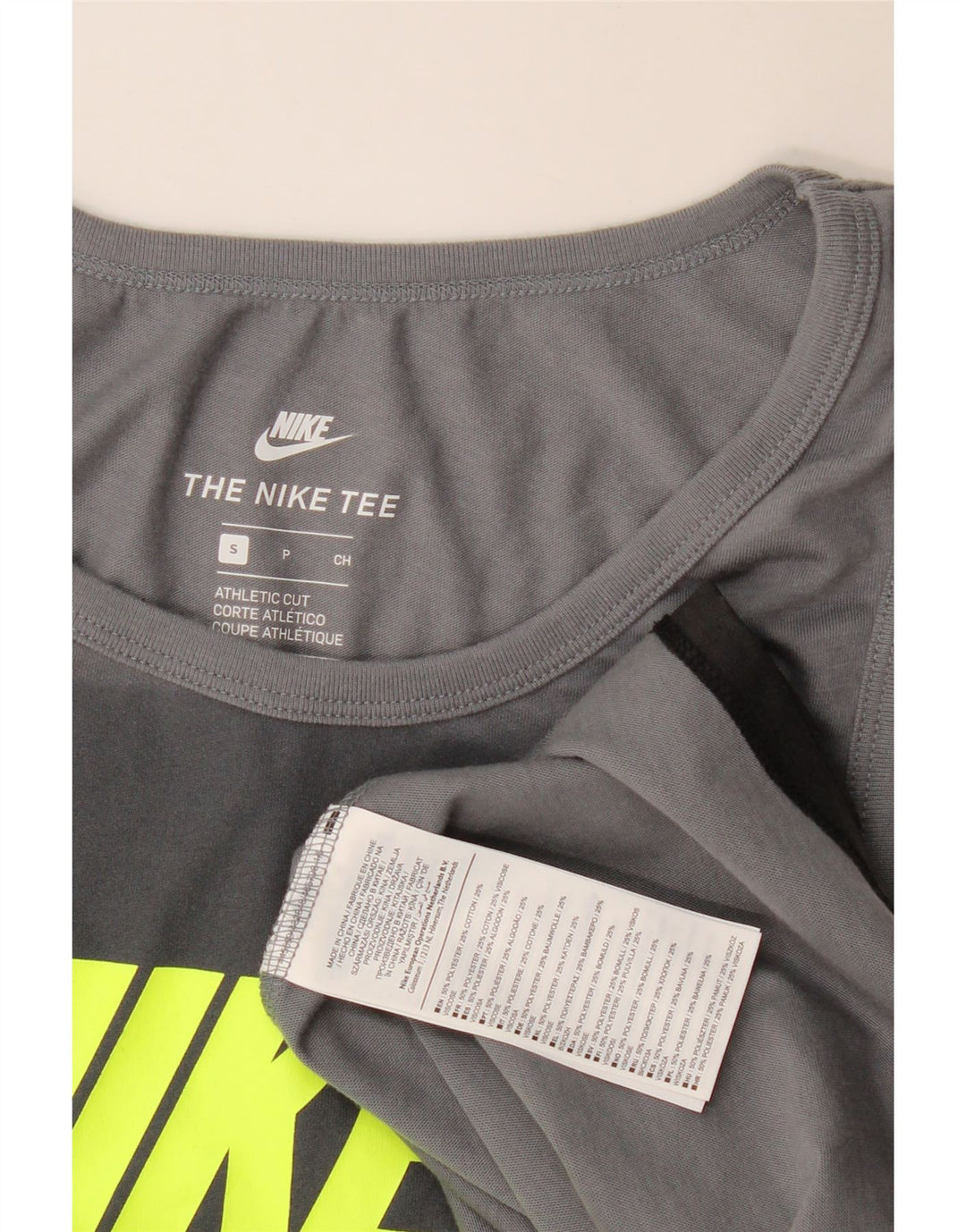 Nike Camiseta sin mangas con gráfico de corte atlético para hombre (talla pequeña), color negro y poliéster