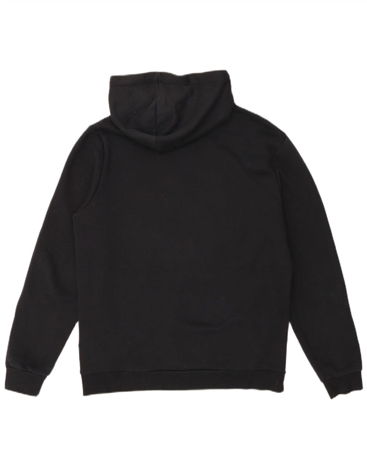 Puma Hombre Sudadera Con Capucha Jumper Medium Negro Algodón