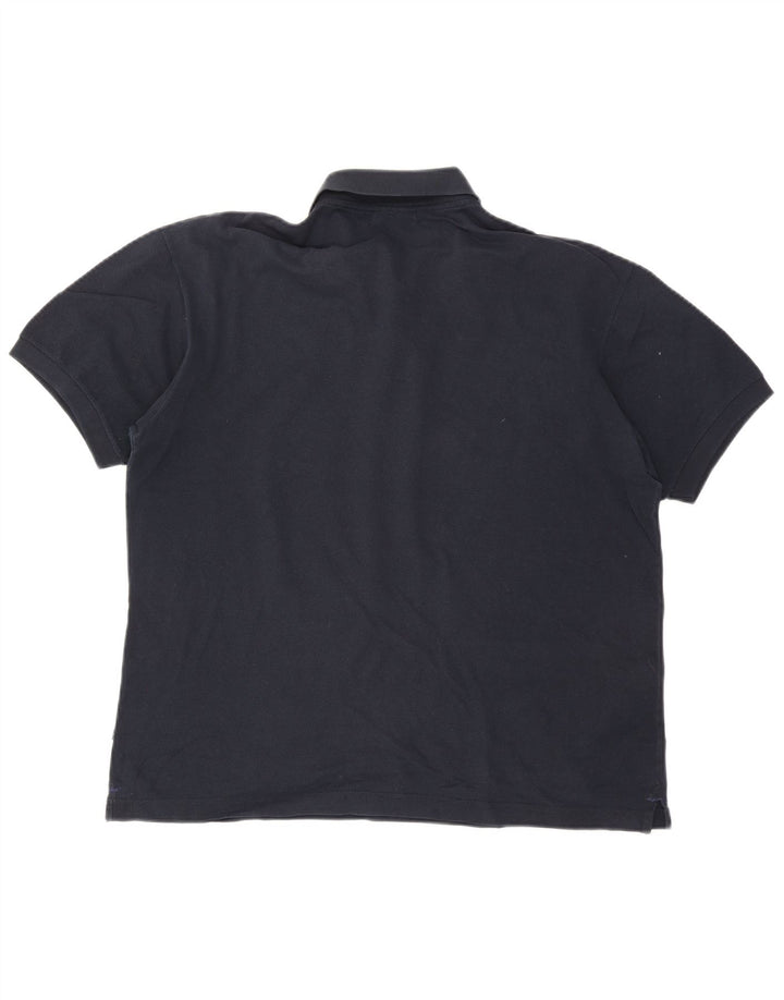 Rifle Polo para hombre grande azul marino